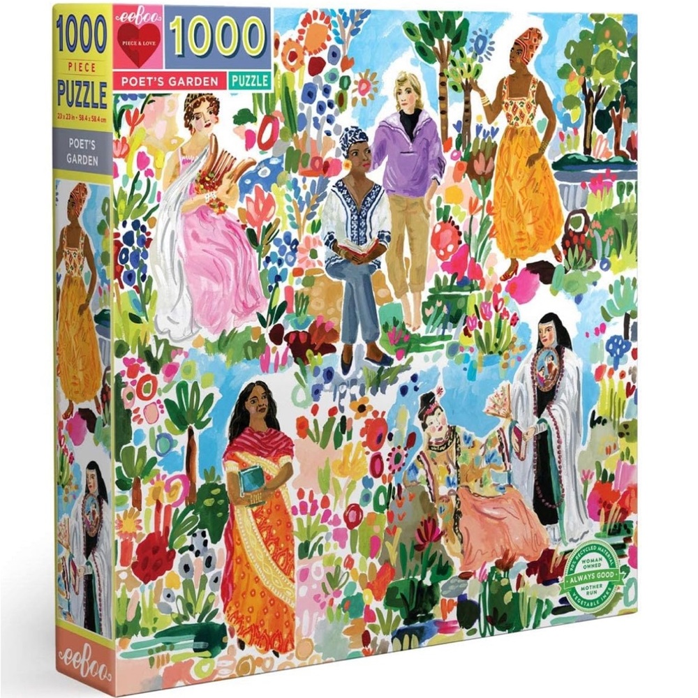 Poet’s Garden 1000-piece Jigsaw Puzzle